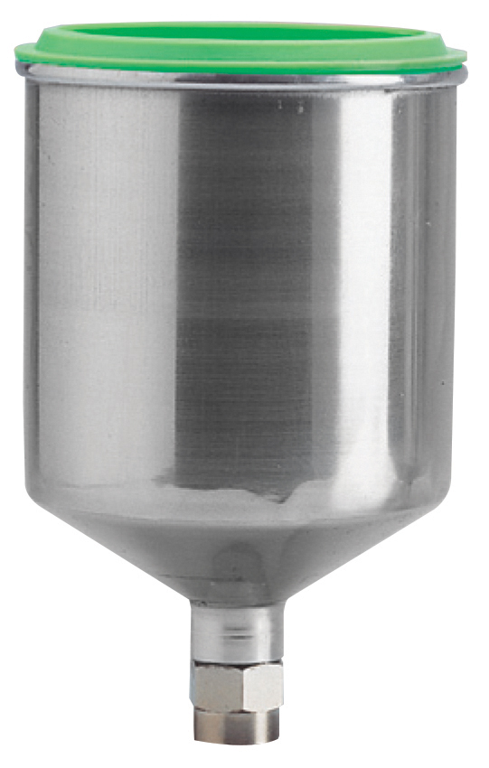 AS-0013A2 Бачок верхний алюминиевый 0.6 л. для покрасочного пистолета "Краскопульта"