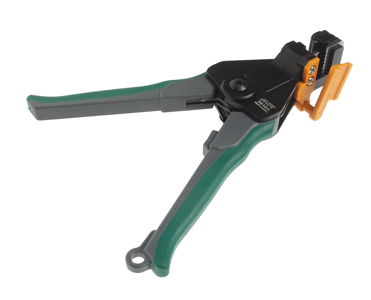 Клещи для снятия изоляции с кабелей 0.5-2.0мм (зеленые ручки) JTC