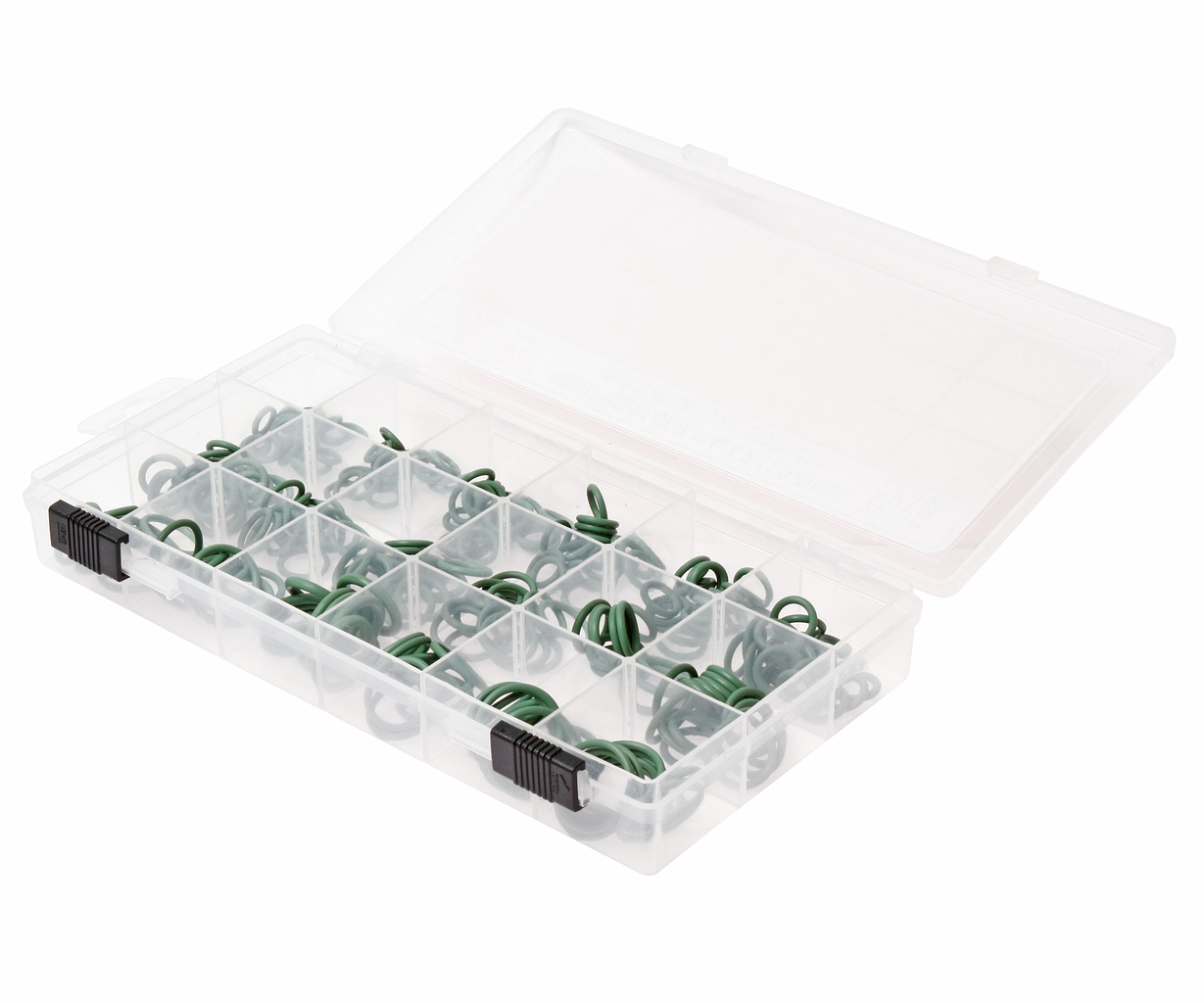 Набор колец уплотнительных для систем кондиционирования с R-12/R-134 270шт с хладагентами бокс JTC