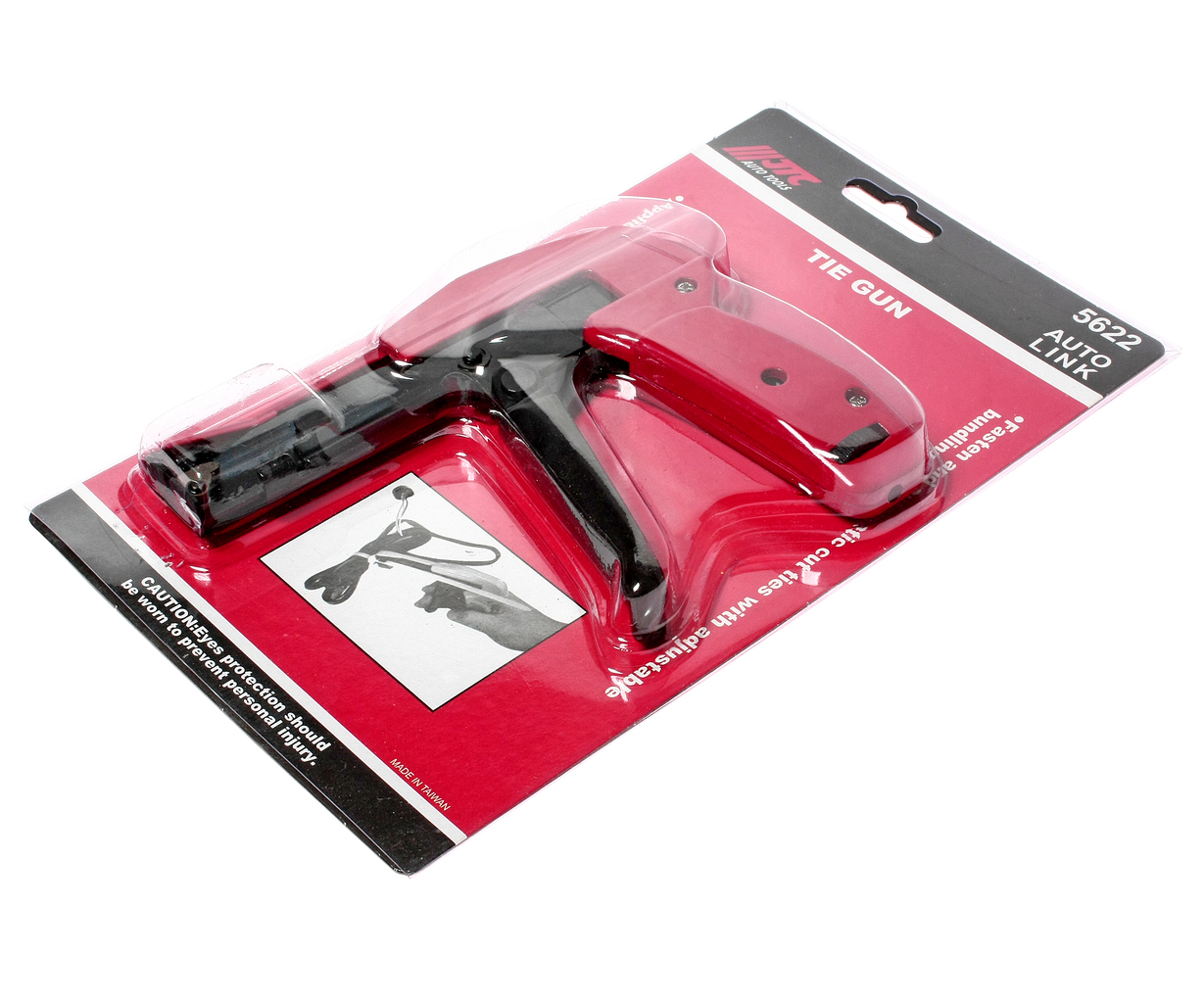 Пистолет для натяжения бандажей толщина до 1.6мм и ширина 2.2-4.8мм (с функцией обрезки ленты) JTC