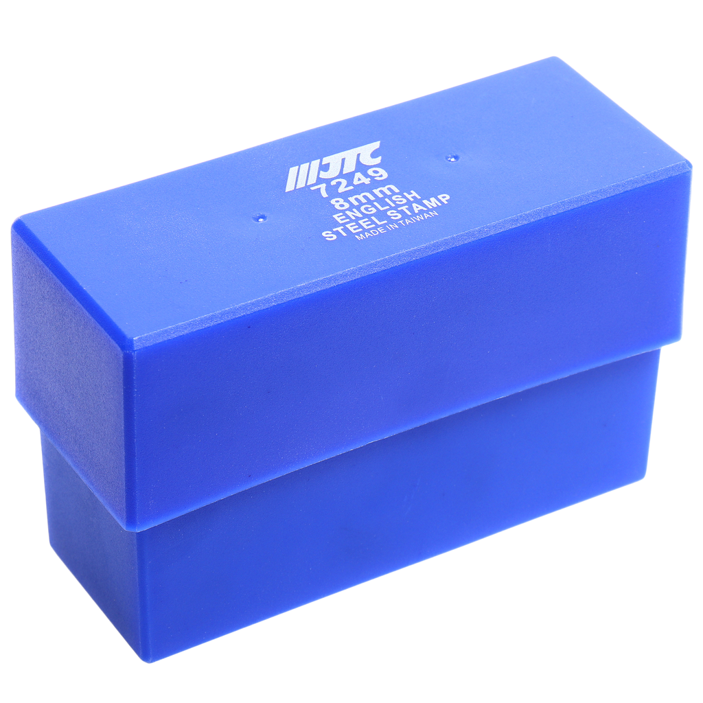 Клейма буквенные латиница 8мм (HRC 60+-2° DIN 1451) JTC