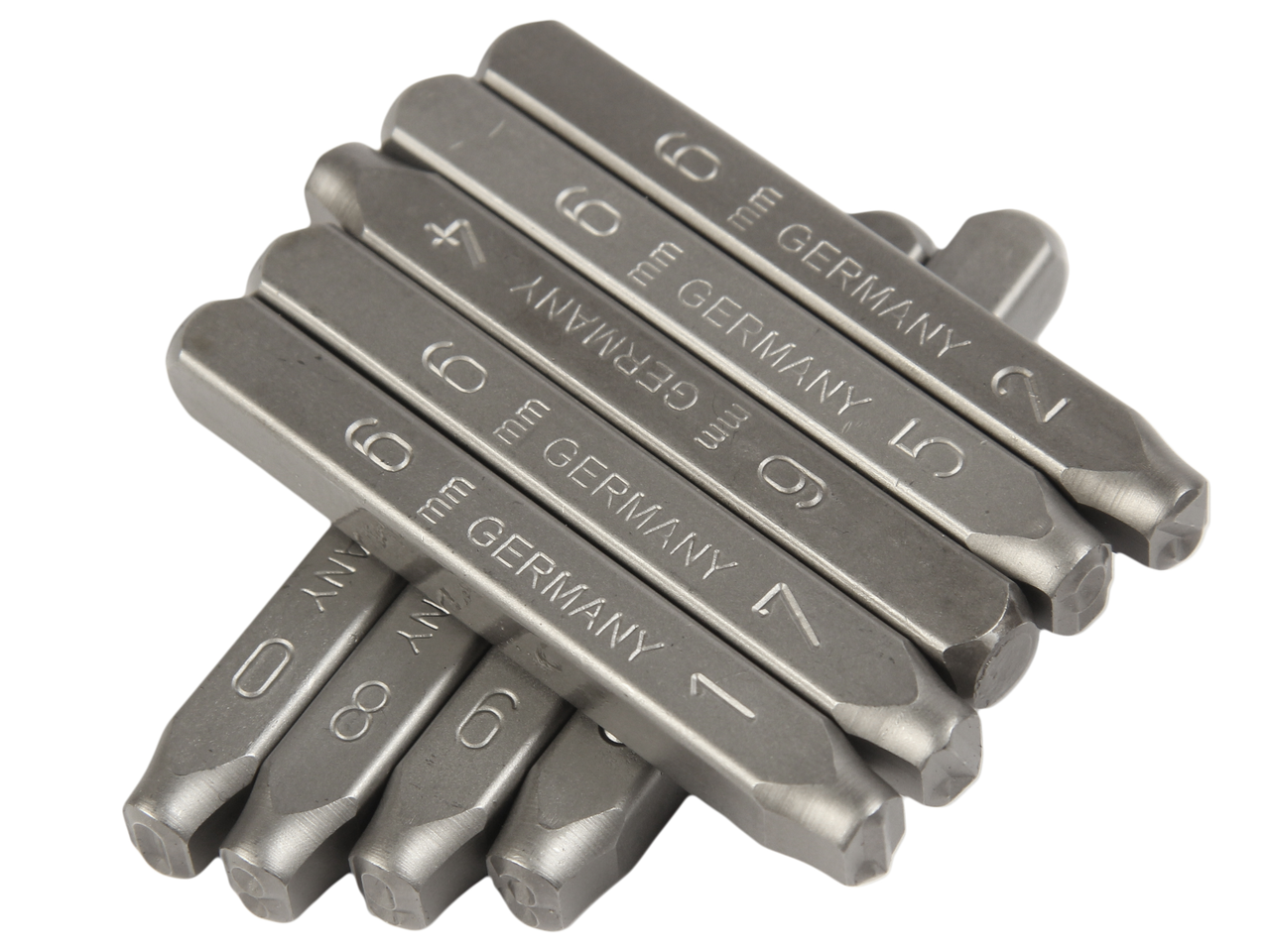 Клейма цифровые 6мм (HRC 60+-2град. DIN 1451) JTC