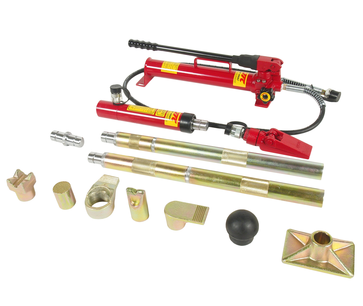 Набор инструментов для кузовных работ профессиональный, усилие 10т, 17 предметов JTC