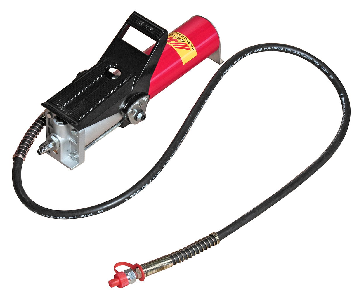 Насос гидравлический пневматический 120-170PSI, 800л. откачка 700куб.см/мин, закачка 150см3/мин JTC