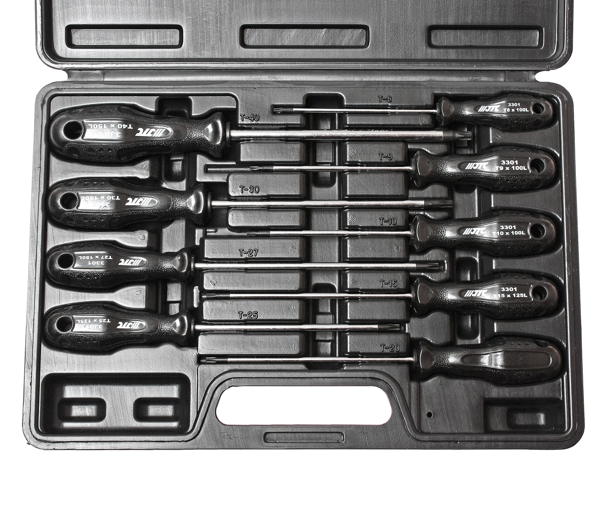 Набор отверток TORX T8х100мм-T40х150мм 9 предметов JTC