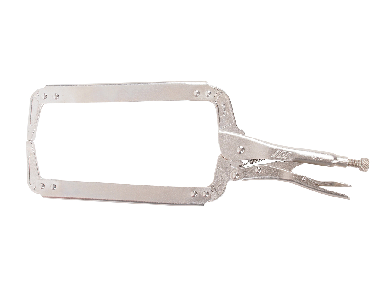 Зажим 18" С-образный с фиксатором для сварочных работ, пайки элементов и узлов JTC