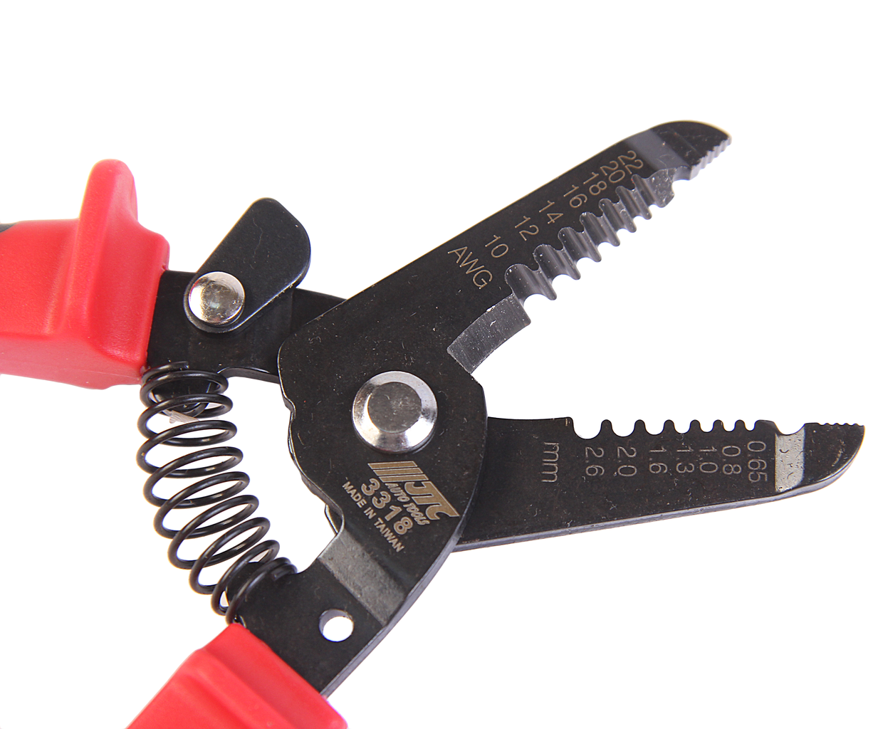 Клещи для снятия изоляции с кабелей 0.8-2.6мм JTC