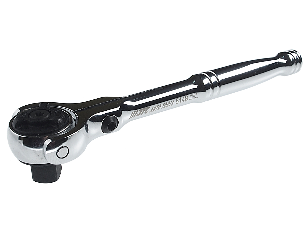 Ключ трещотка 3/8" 72 зуба 146мм шарнирный металлическая рукоятка JTC