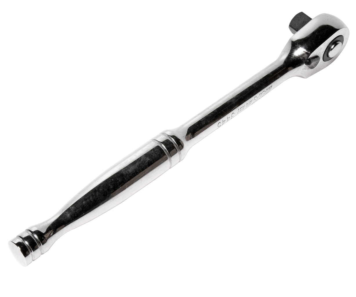 Ключ трещотка 3/8" 72 зуба 200мм d=25мм для работ в ограниченном пространстве, мини-головки JTC