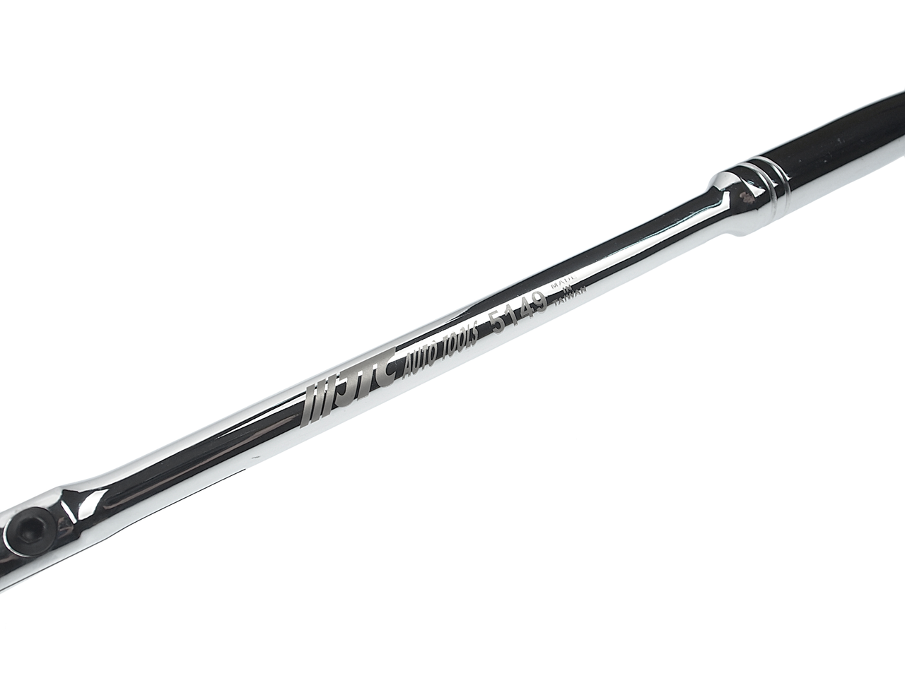 Ключ трещотка 3/8" 72 зуба 275мм с поворотной головкой и металлической рукояткой JTC