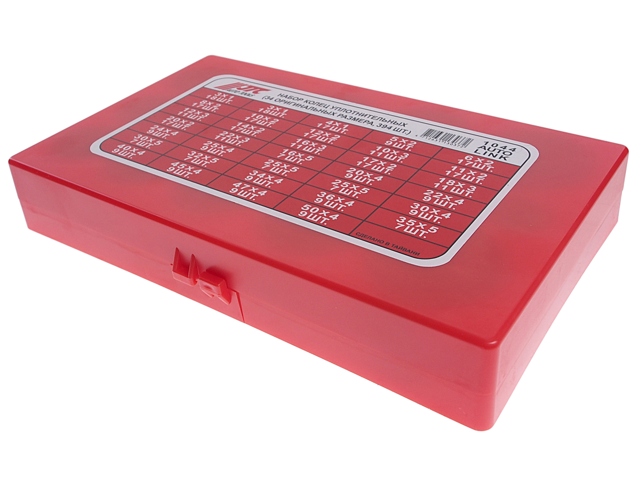 Набор колец уплотнительных 394шт. в кейсе JTC