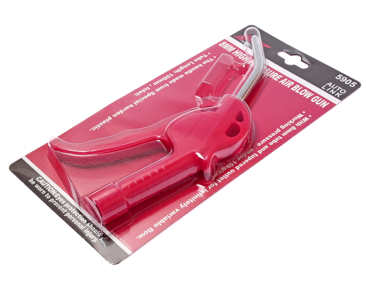 Пистолет продувочный 1/4" длина трубки 100мм 15атм. JTC