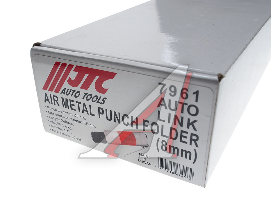 Пробойник-кромкогиб 8мм пневматический для металла до 1.5мм JTC