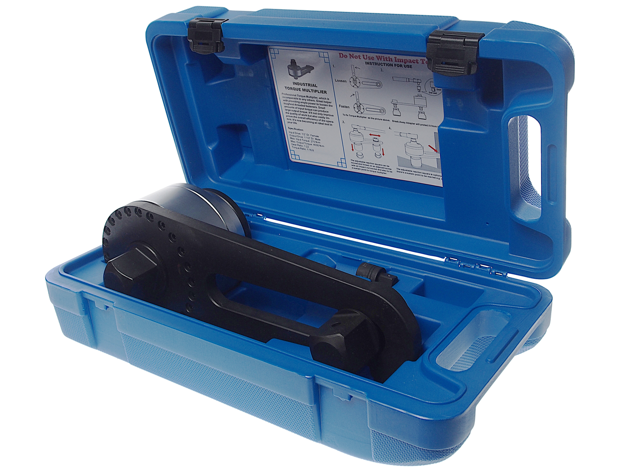 Мультипликатор 1/2"F x 1-1/2"M для усиления крутящего момента до 4500Нм JTC