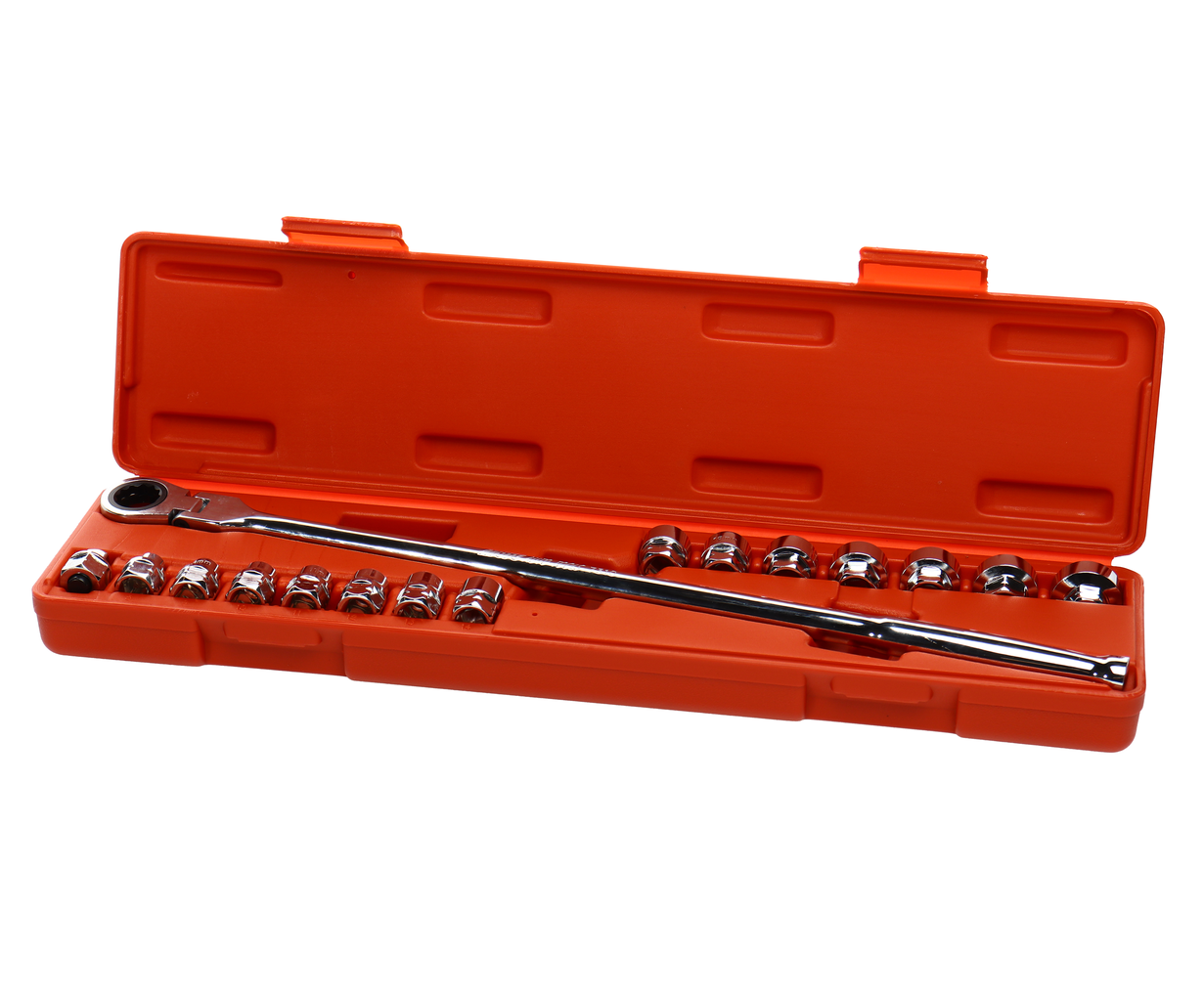 Набор головок торцевых 3/8" мини 16 предметов JTC