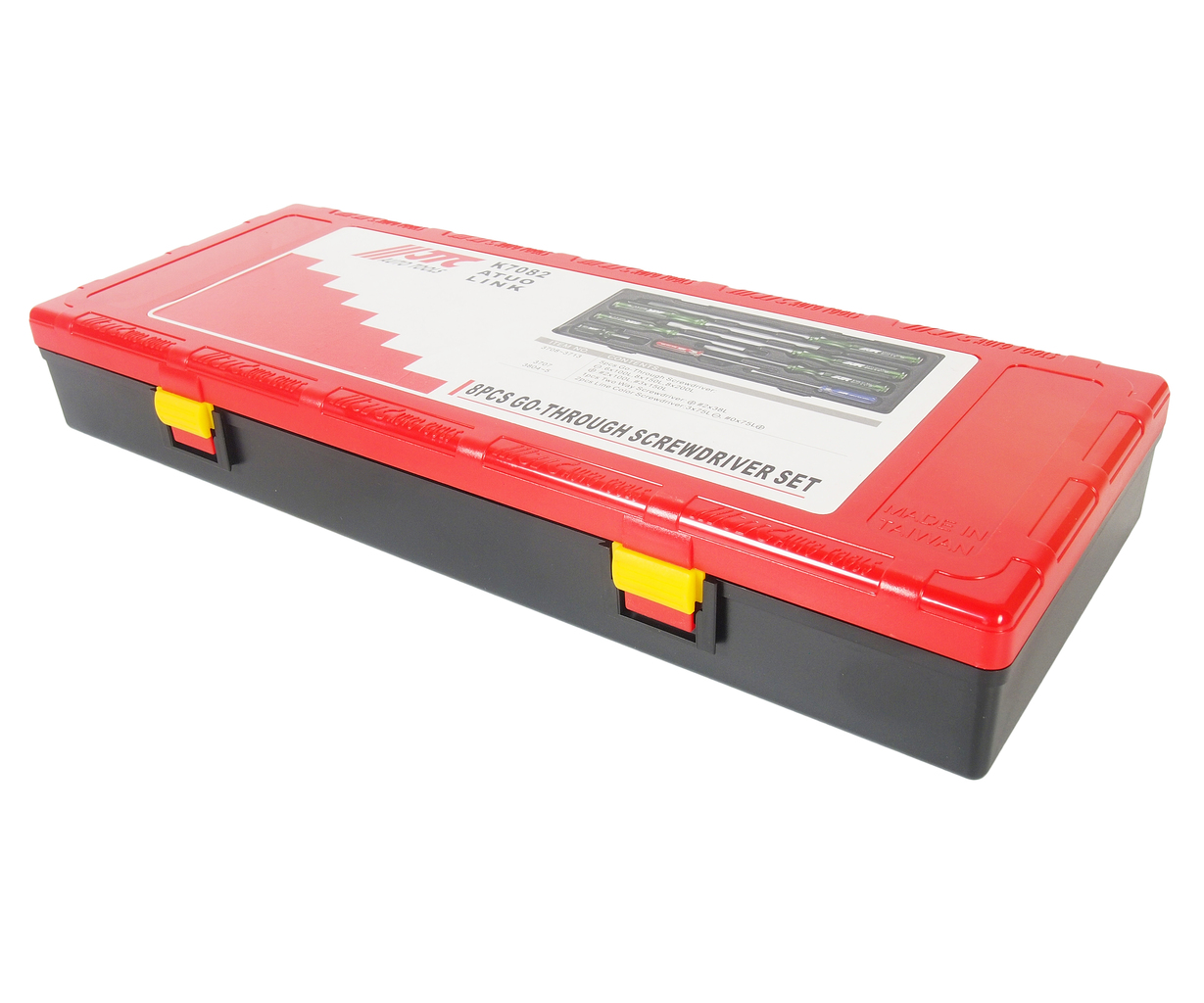 Набор отверток со сквозным стержнем 8 предметов в кейсе JTC