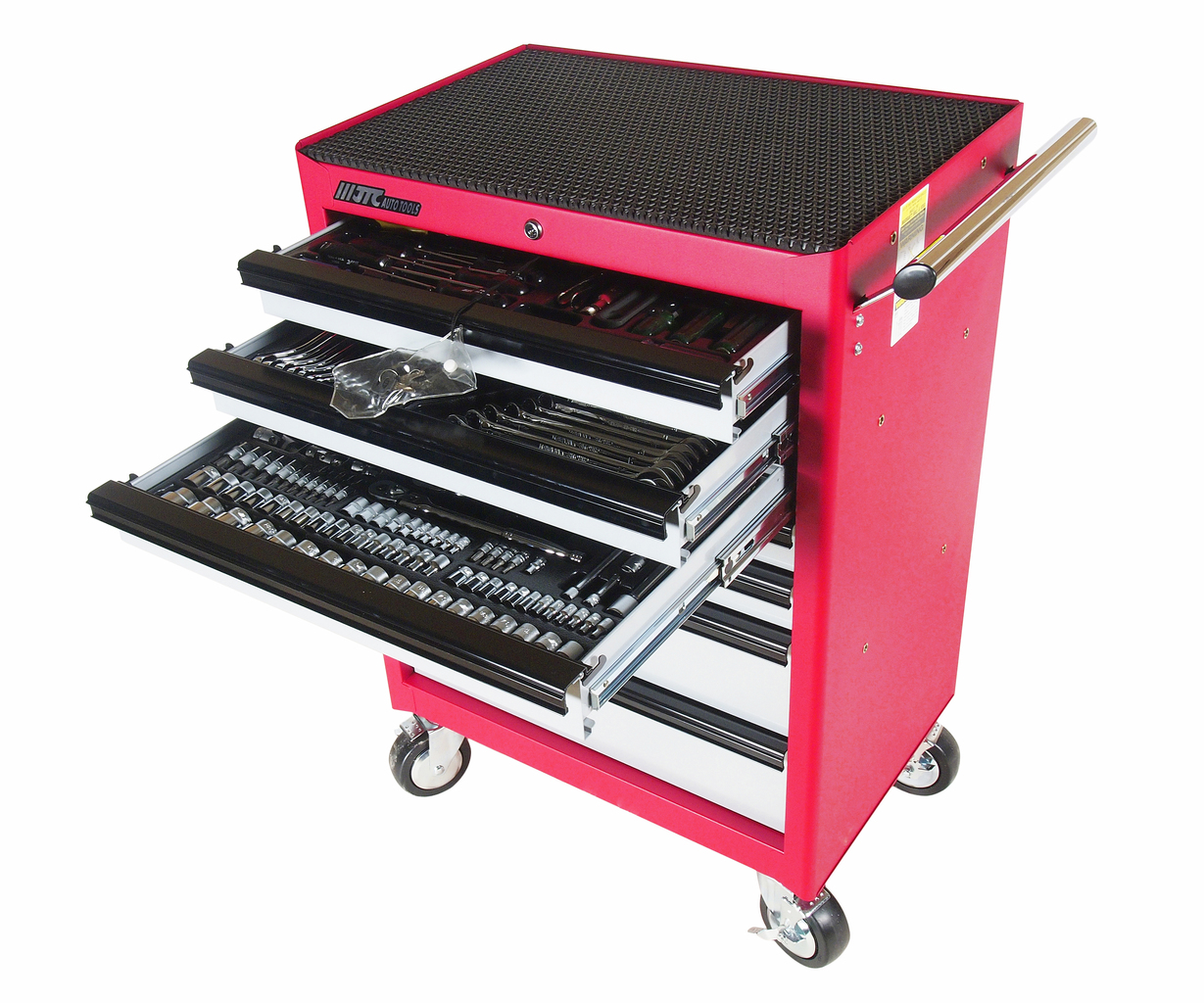 Тележка инструментальная 7 секций (JTC-3931) с набором инструментов (JTC-39311,39312,39313) JTC