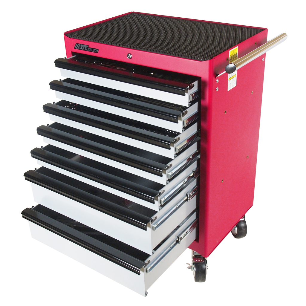 Тележка инструментальная 7 секций (JTC-3931) с набором инструментов (JTC-39311,39312,39313) JTC