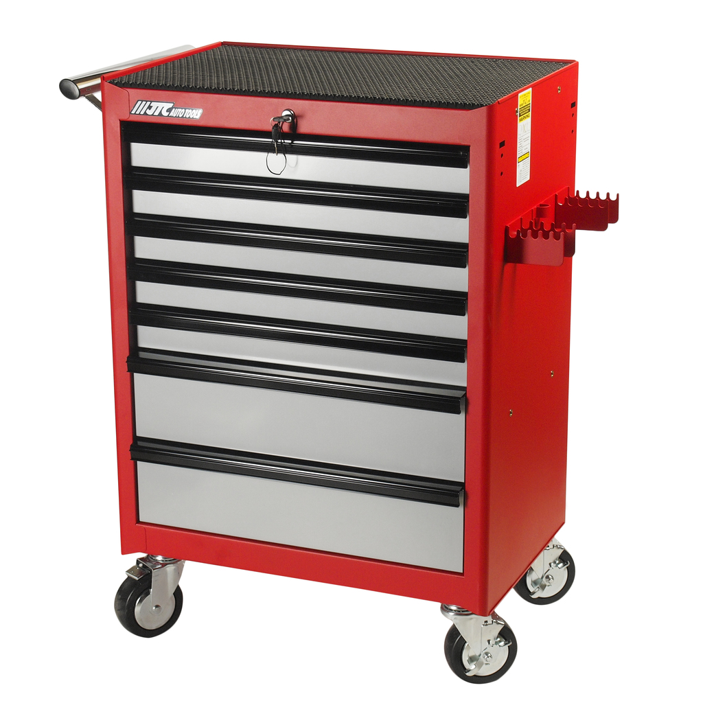 Тележка инструментальная 7 секций (JTC-3931) с набором инструментов 225 предметов JTC