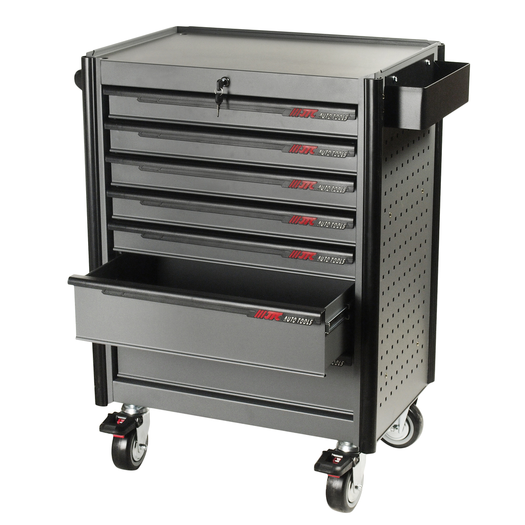 Тележка инструментальная 7 секций (JTC-5021) с набором инструментов 225 предметов JTC