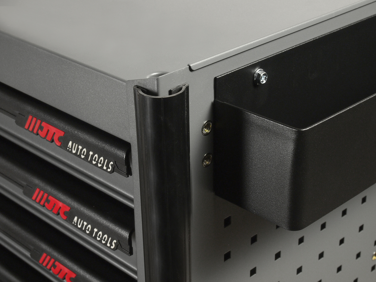 Тележка инструментальная 7 секций с полкой для тары (JTC-5637) JTC