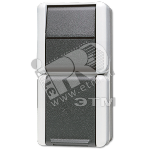 Комбинация - розетка универсальный выключатель  для накладного монтажа IP44