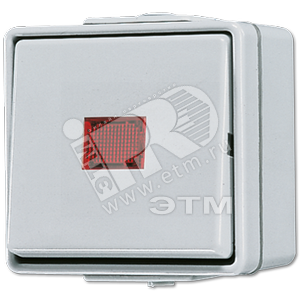 Выключатель контрольный для накладного монтажа универсальный IP44