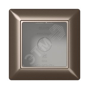 Коробка для накладного монтажа 1-я с негорючим основанием, в комплекте с рамкой  для установки устройств и накладок серии A  для горизонтальной/вертик