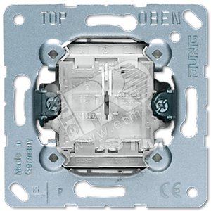 Выключатель самовозвратный 2-клавишный. Механизм. 10A 250V