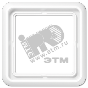 Рамка 1 пост универсальная белая