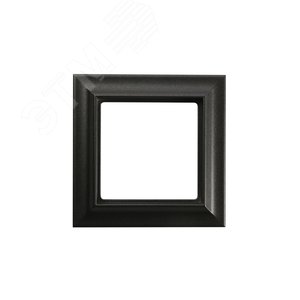 Рамка 1-пост Eco Profi  Standart термопласт антрацит