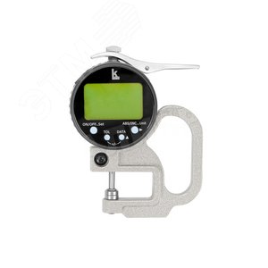 Толщиномер индикаторный электронный 0- 10 0.005 мм тип А. (пятка 10 мм) КЛБ