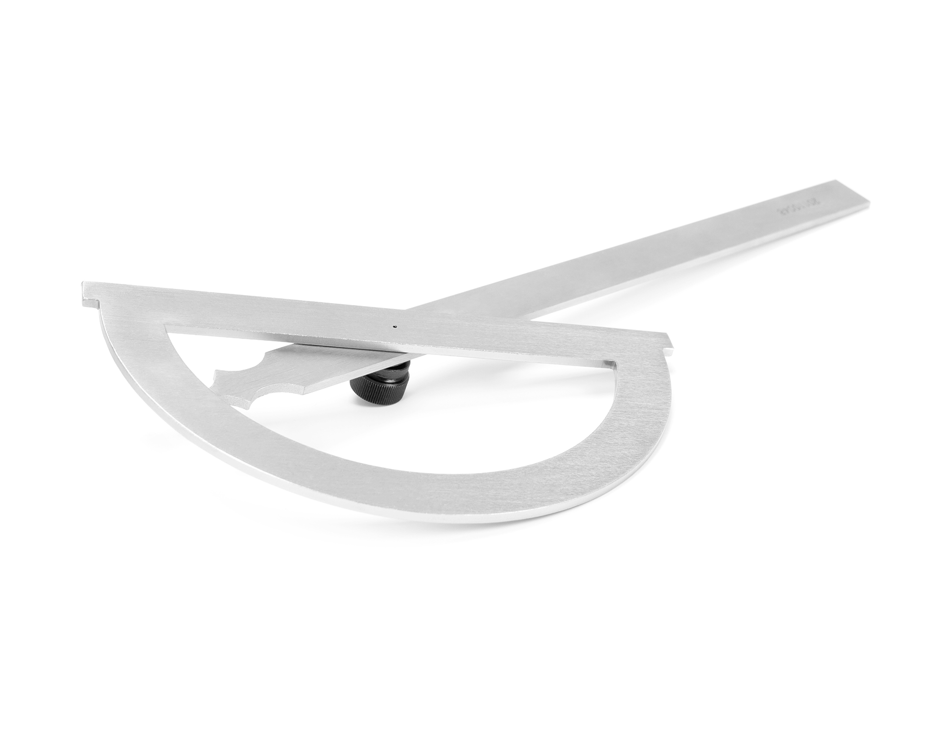 Угломер нониусный 0-180° (150х200мм, 1°) транспортир