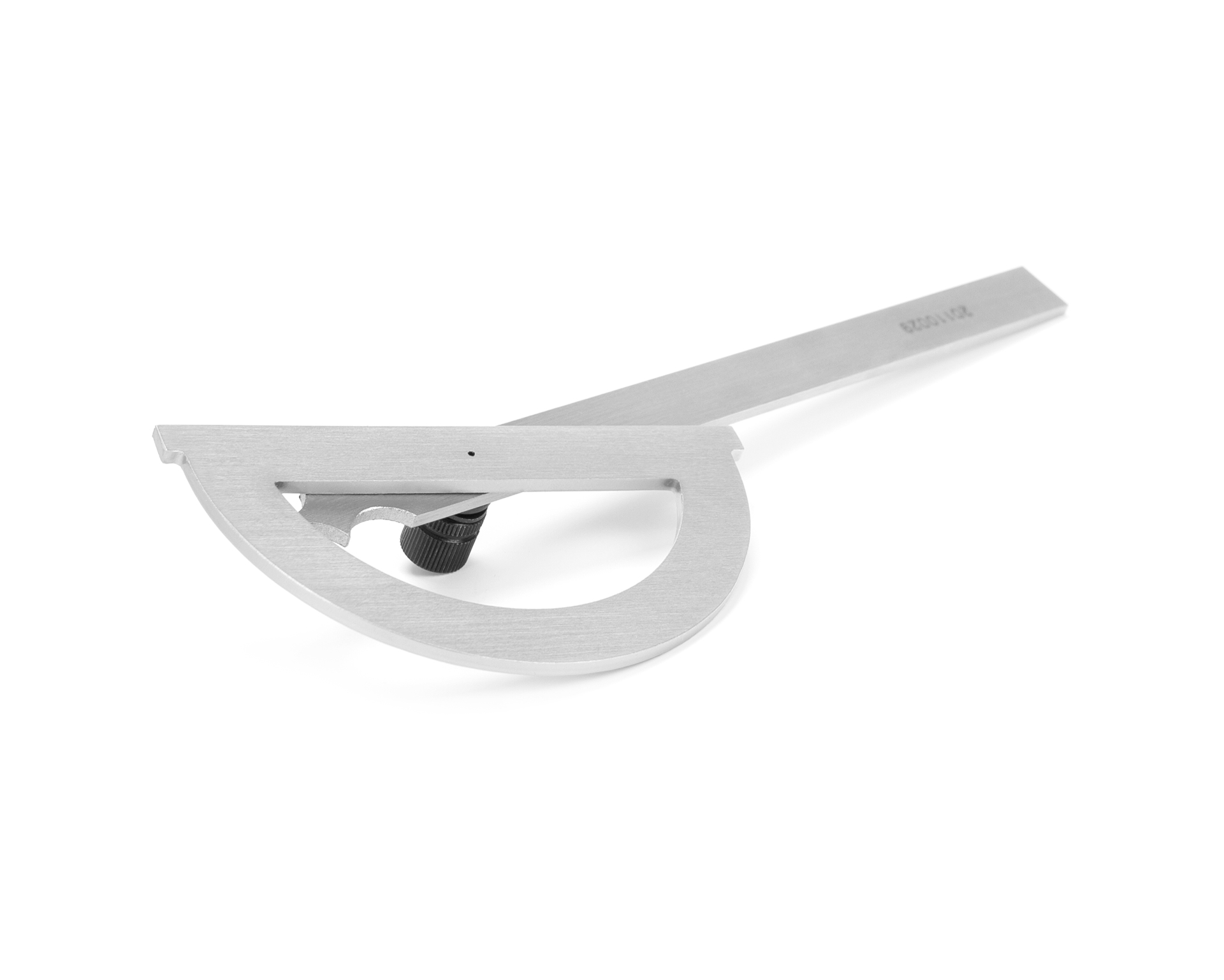 Угломер нониусный 0-180° ( 80х120мм, 1°) транспортир