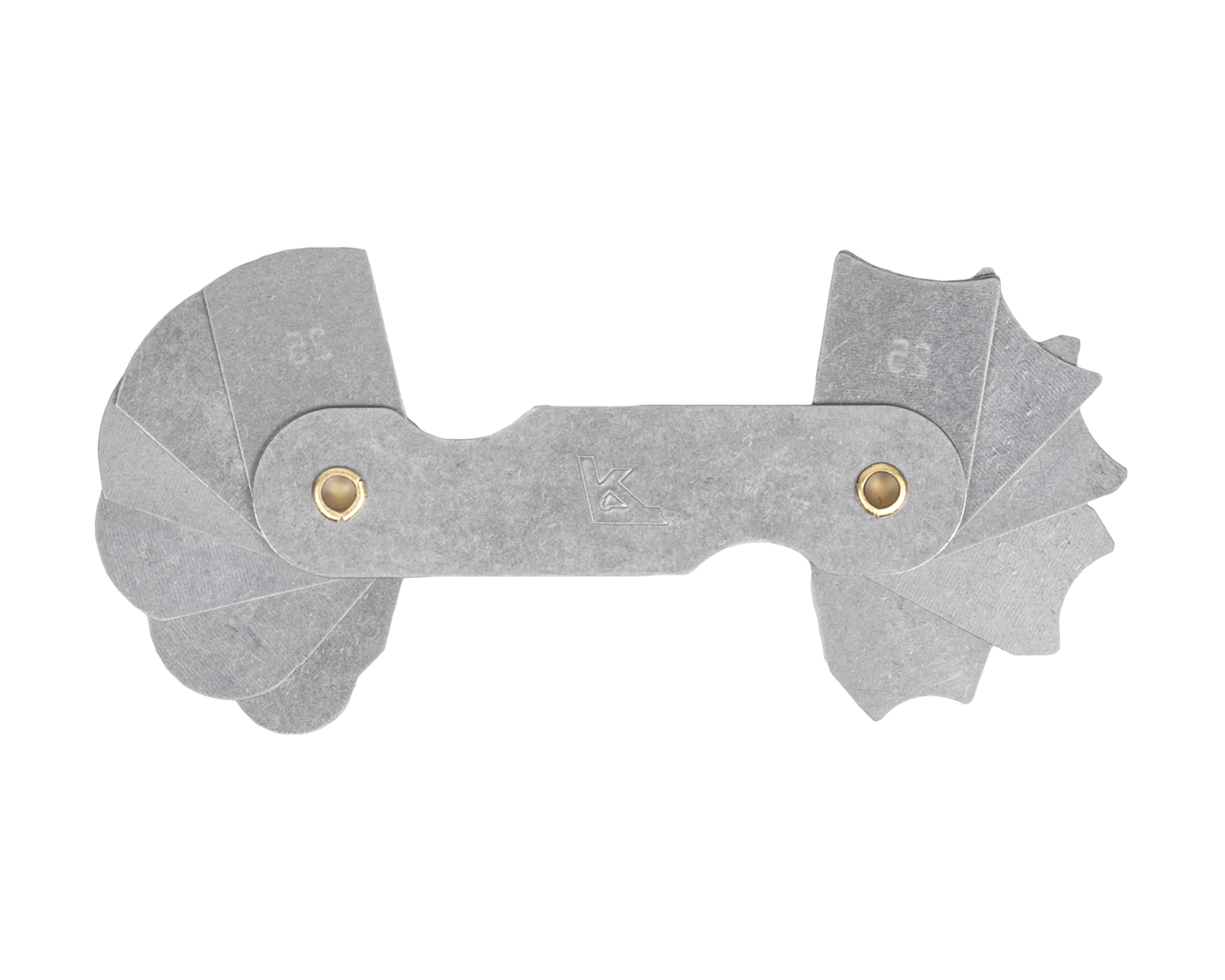 Набор шаблонов радиусных №2 (R 8-25мм) КЛБ