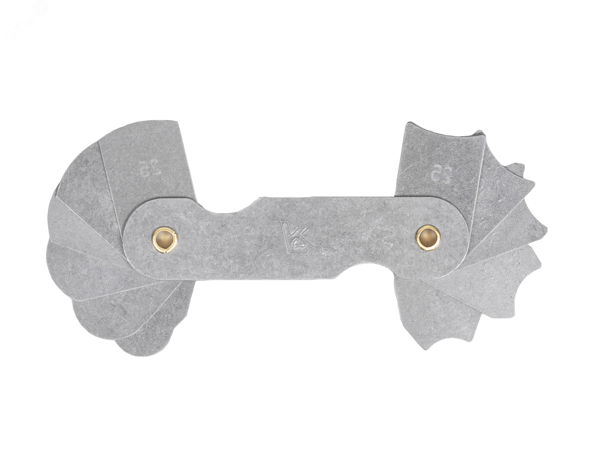 Набор шаблонов радиусных №2 (R 8-25мм) КЛБ