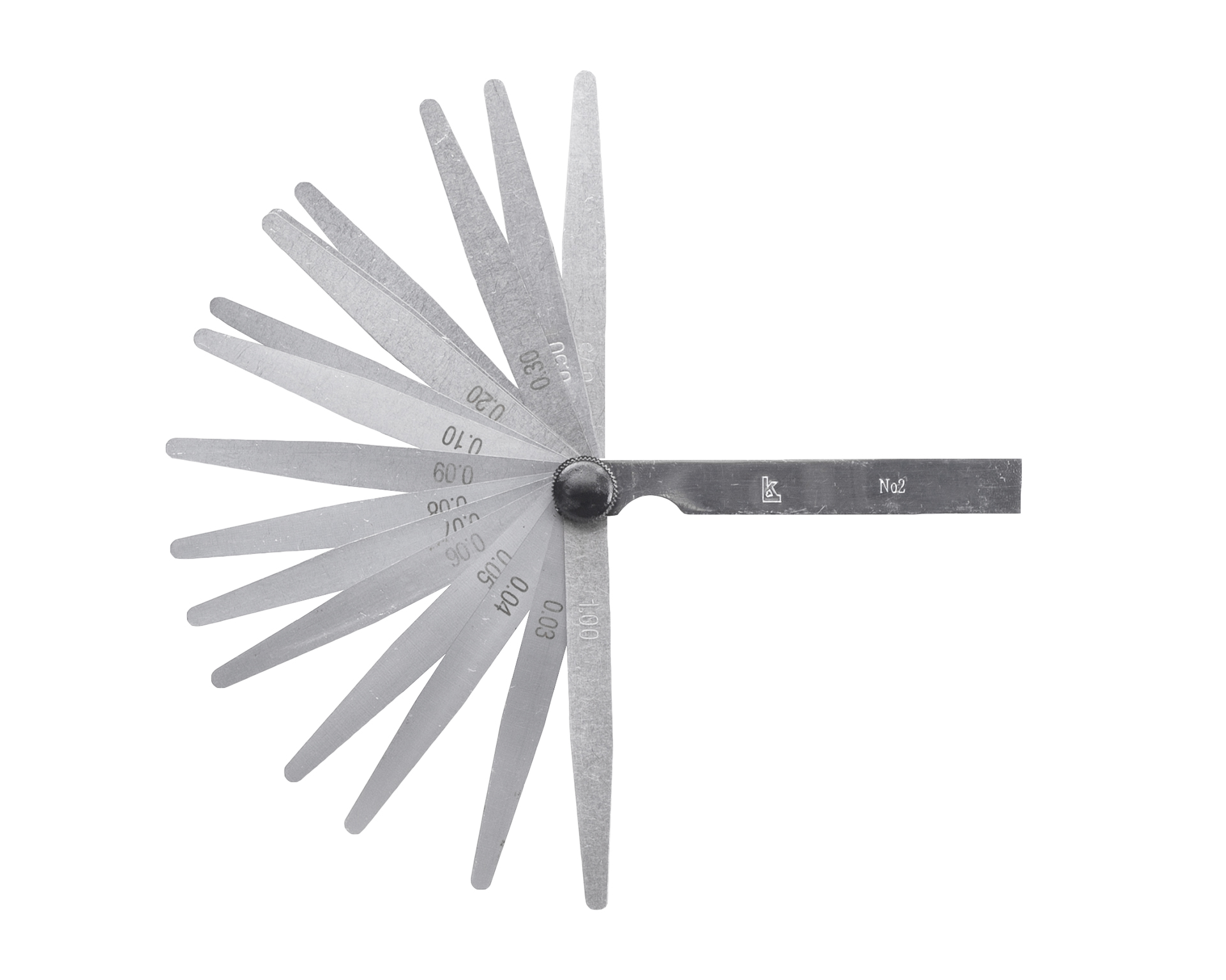 Набор щупов N2 0,02-0,5 L=100 КЛБ