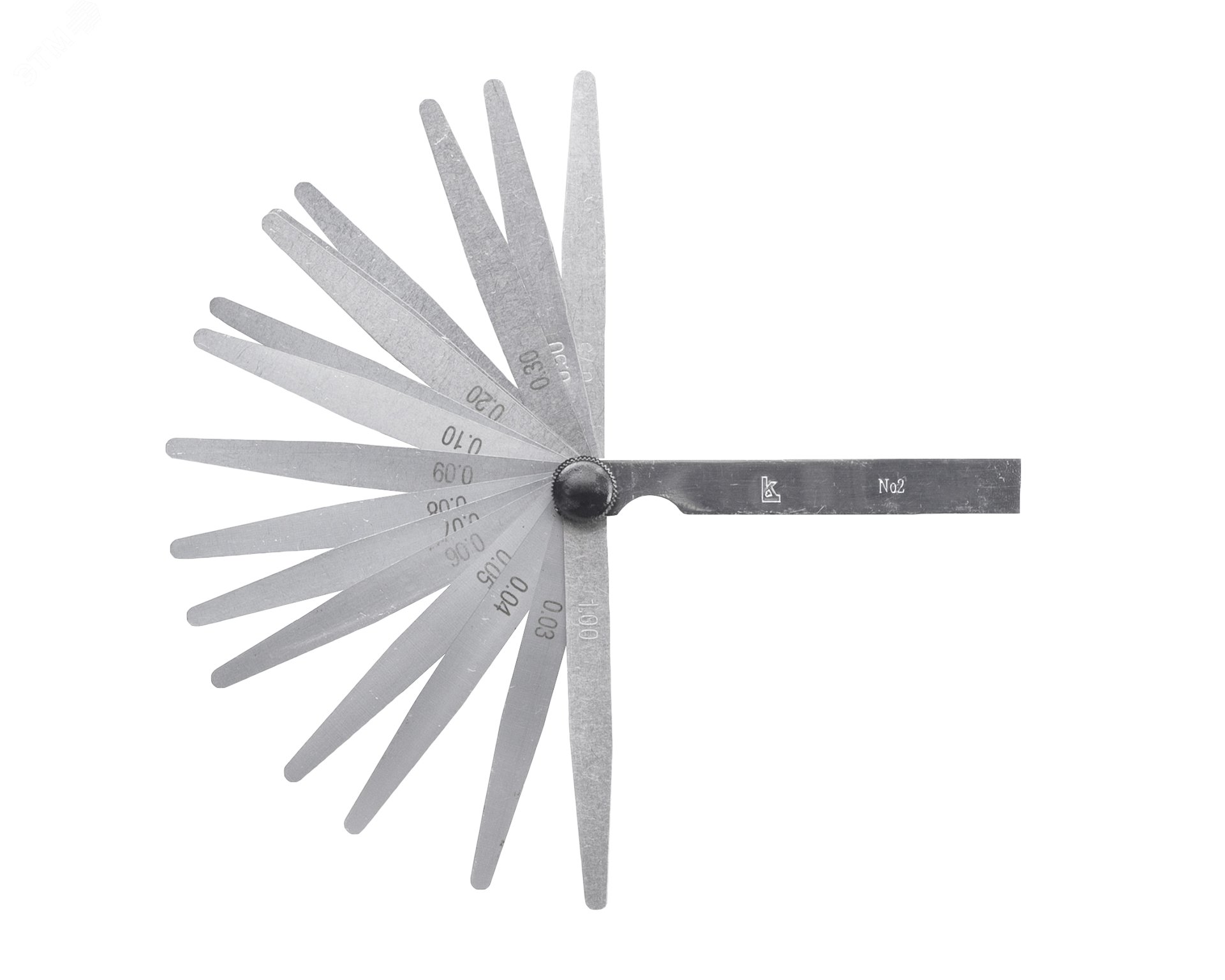 Набор щупов N2 0,02-0,5 L=100 КЛБ