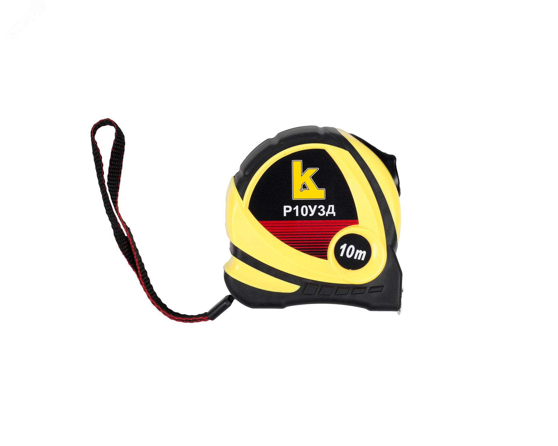 Рулетка 10м с держателем обрезиненный кл.3 Р10УЗД (госреестр № 71665-18) с поверкой