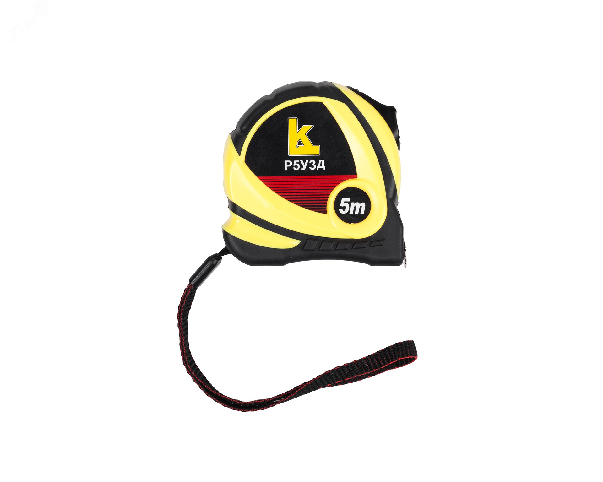 Рулетка 5м с держателем обрезиненный корпус кл.3 Р5УЗД (госреестр № 71665-18) с поверкой
