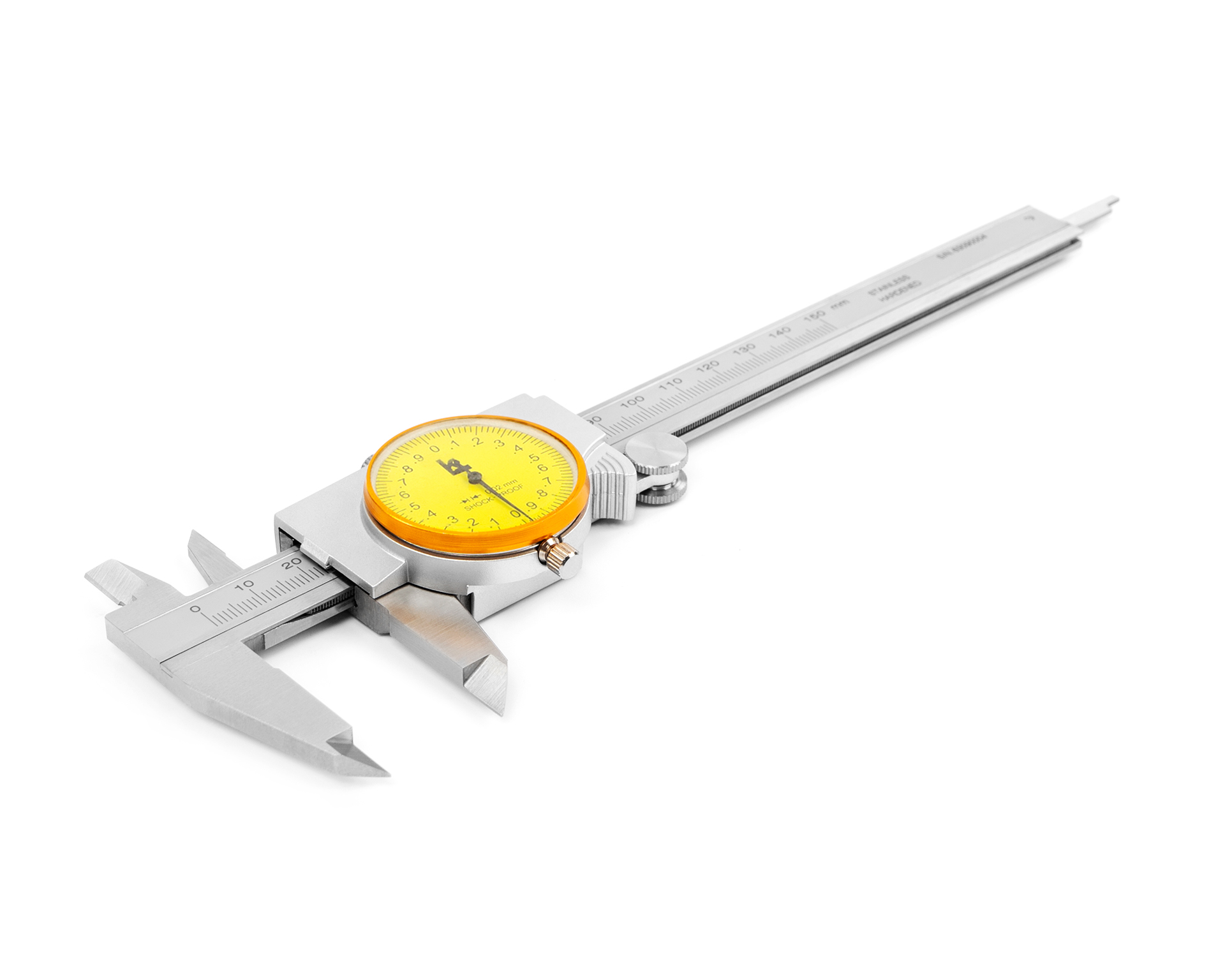 Штангенциркуль ШЦК-1-150 0,02 с круг. шкалой 40мм пылезащищенный IP54 КЛБ