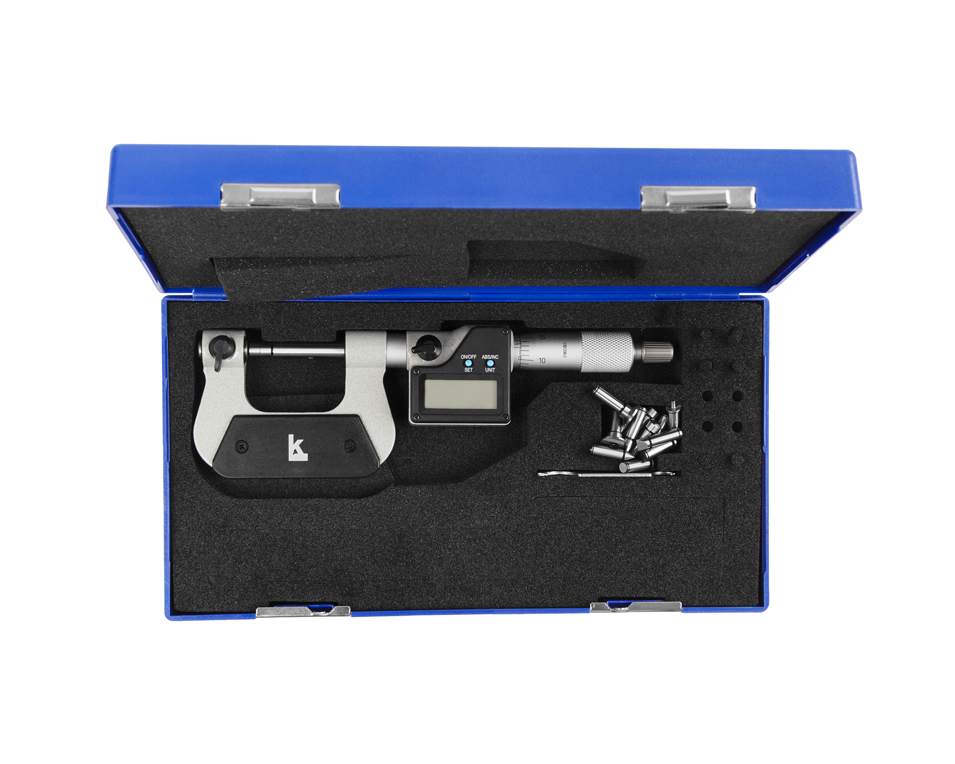 Микрометр универсальный МВУЦ 0-1" 0,00005" электр. КЛБ