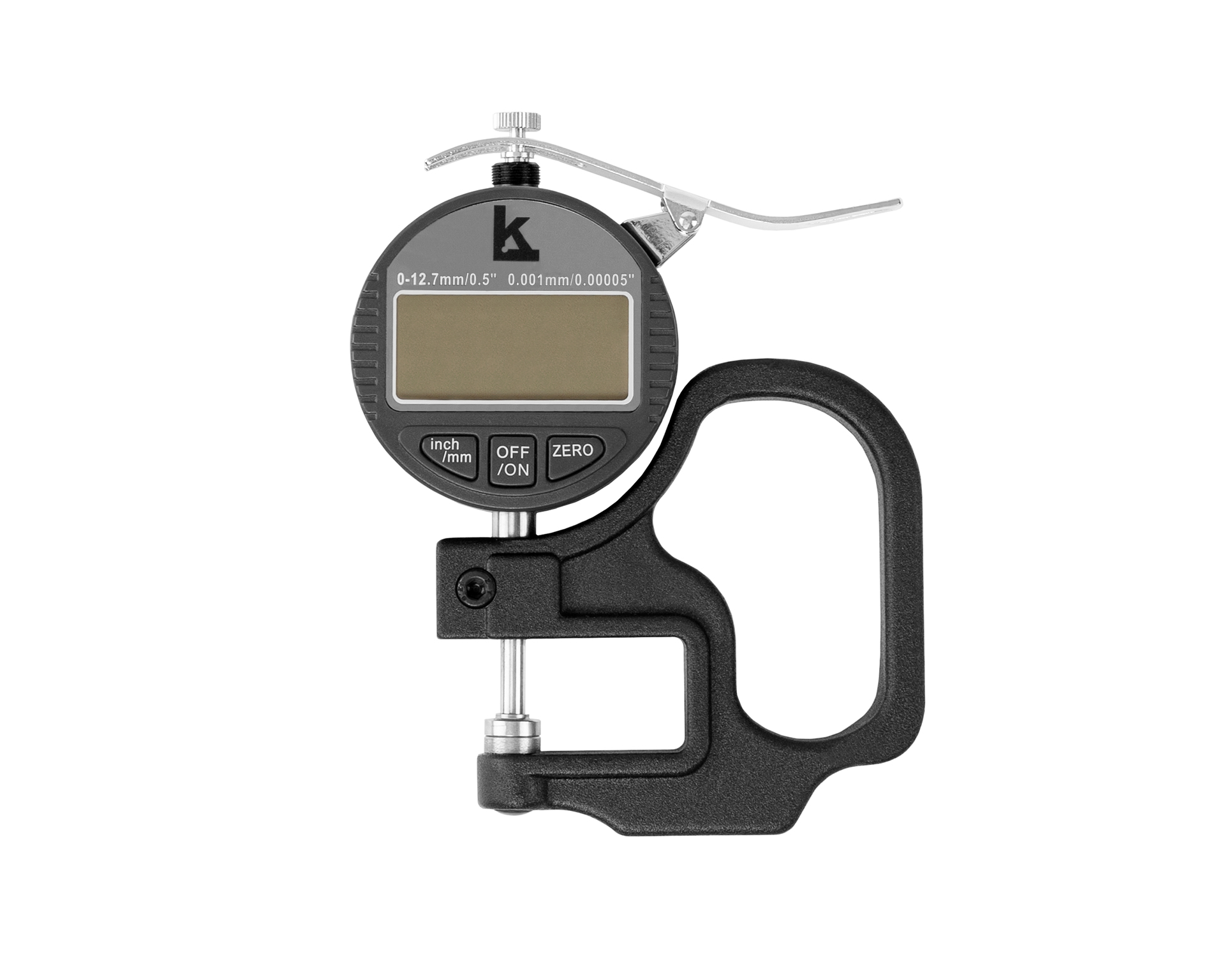 Толщиномер индикаторный электр. ТРЦ 0- 12,7 0.001 мм тип А. (пятка 10 мм) КЛБ