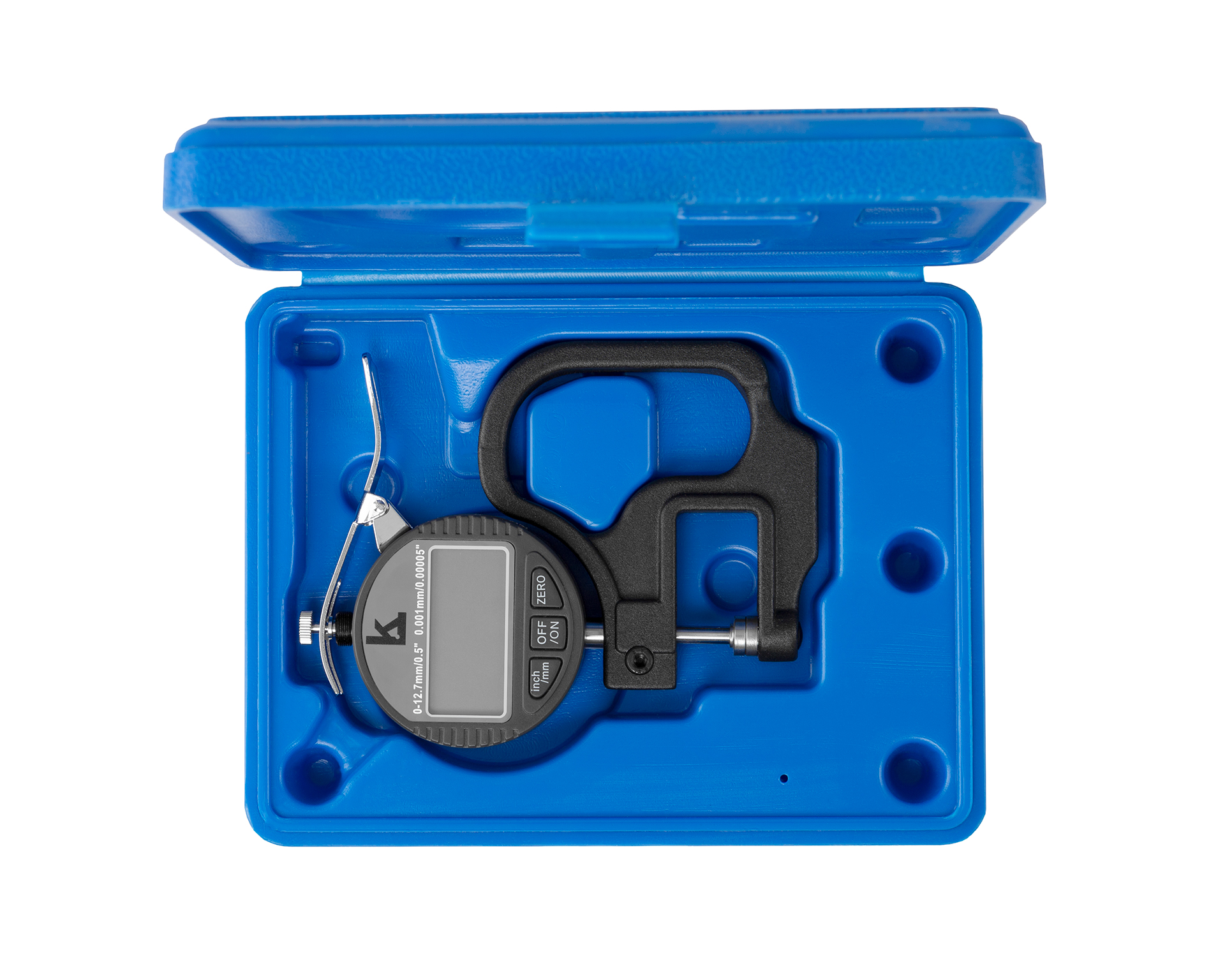 Толщиномер индикаторный электр. ТРЦ 0- 12,7 0.001 мм тип А. (пятка 10 мм) КЛБ