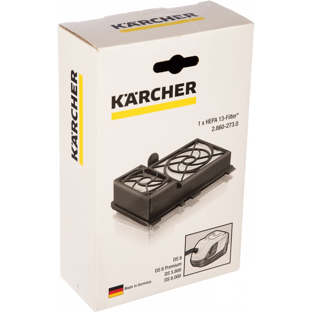 Фильтр HEPA 13 для пылесосов DS 5.800/6.000 Karcher 2.860-273