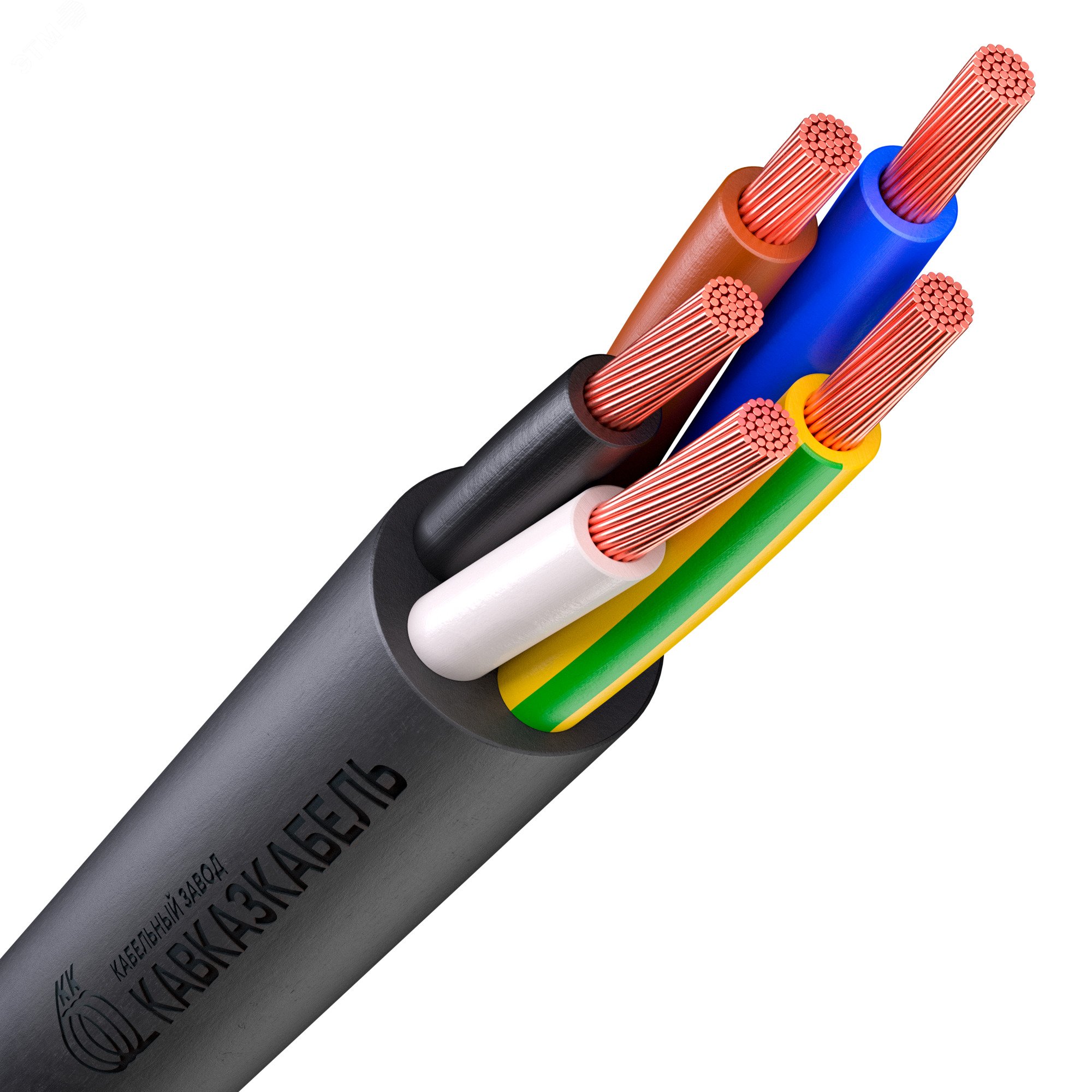 Кабель силовой КГВВнг(А)-LS 5х240(N,PE)-1 ТРТС