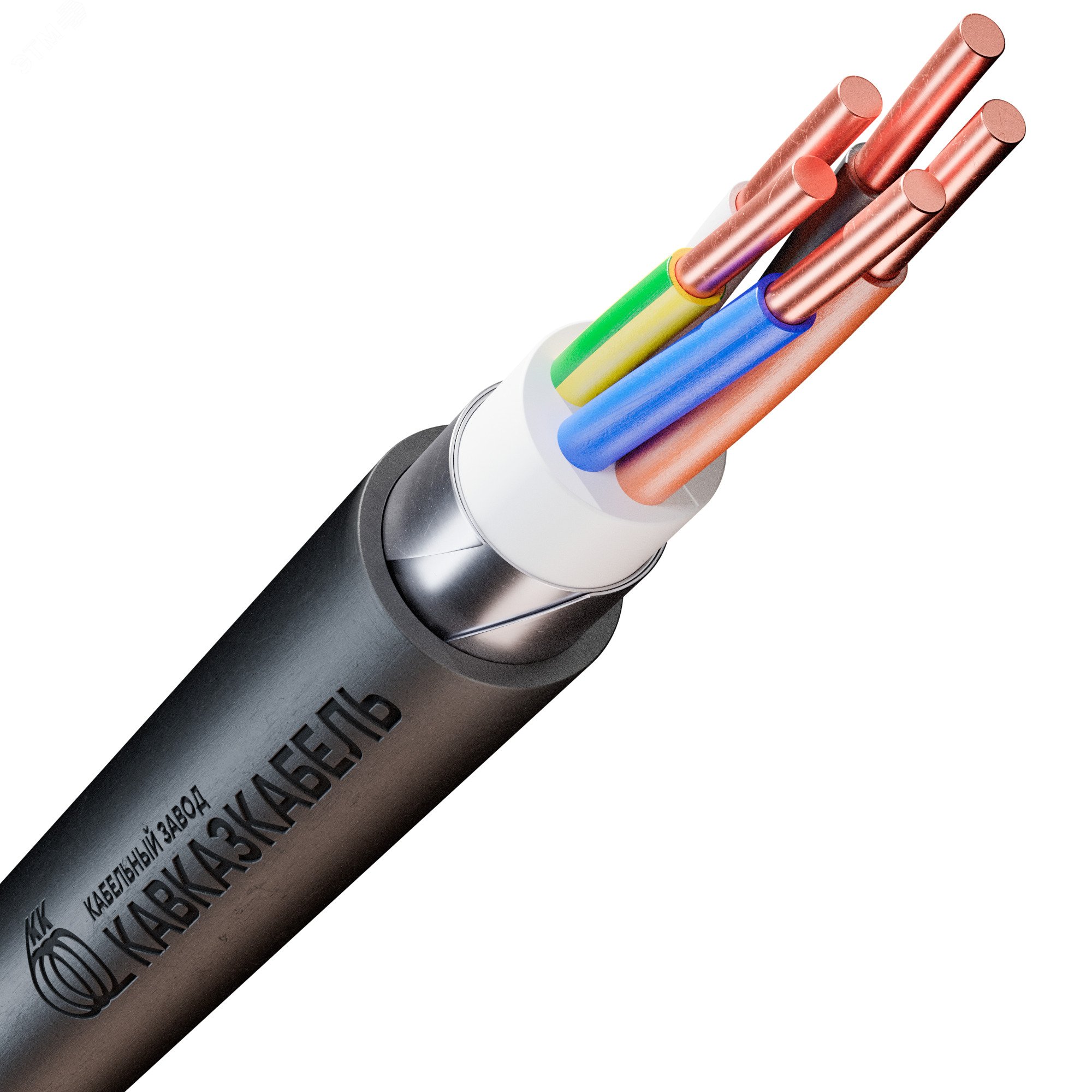 Кабель силовой ВБШвнг(А)-LS 5х1,5ок(N,PE)-0,66 ТРТС