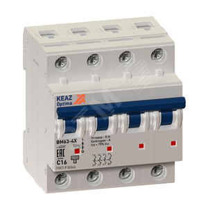 Выключатель нагрузки модульный OptiDin BM63P-432-УХЛ3 (ВМ63Р)