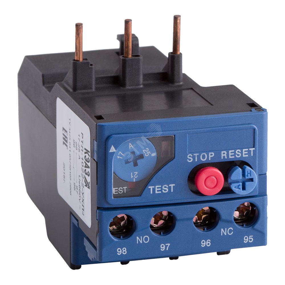 Реле перегрузки тепловое РТЛ-1022-2-25А-(17-25А)-УХЛ4
