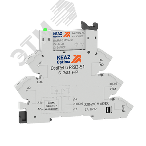 Релейный модуль OptiRel G RM38-61-24U-6-P-CO
